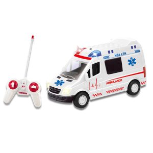 remote control car Internet famous toy rescue fire police remote control car